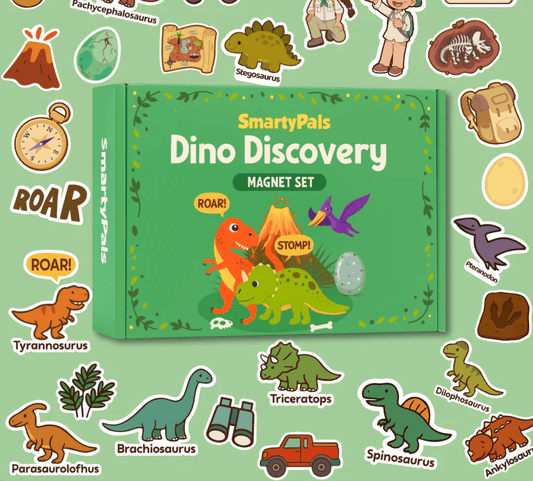 Dino Discovery Magnet Set - Smarty Pals - Lilla Norden