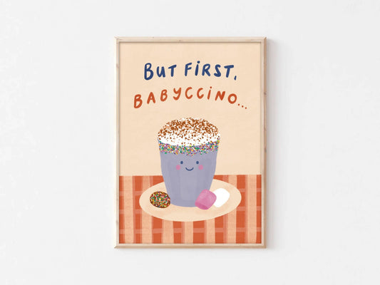 Lauren Sissons Studio Babyccino Print - Lauren Sissons Studio - Lilla Norden