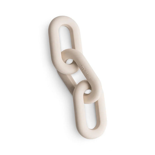 Mushie Links Teether Natural - Mushie - Lilla Norden