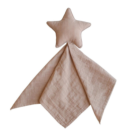 Mushie Lovey Blanket Star Natural - Mushie - Lilla Norden