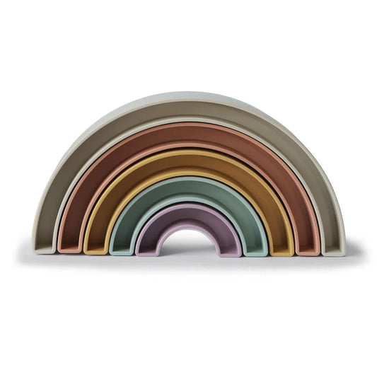 Mushie Rainbow Stacker Tropical - Mushie - Lilla Norden