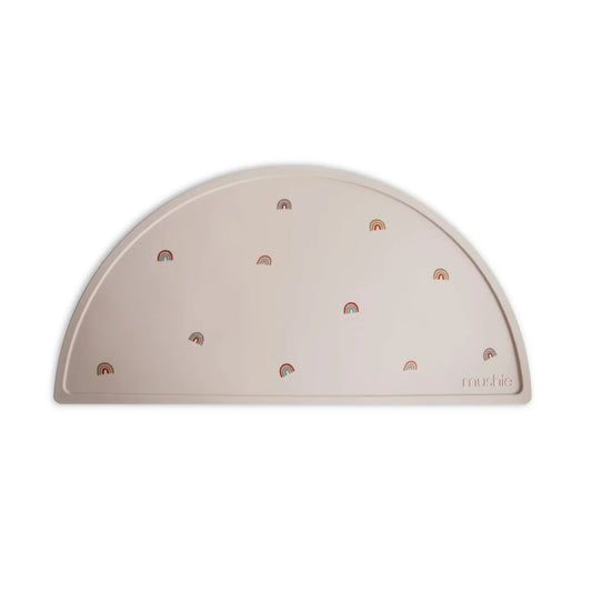 Mushie Silicone Mat Rainbow - Mushie - Lilla Norden