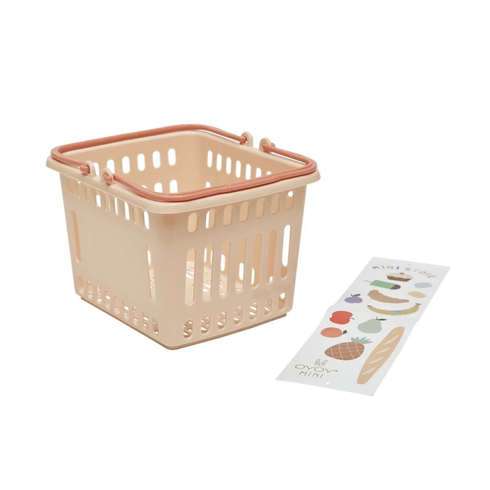 OYOY Yummy Shopping Basket Coral - OYOY - Lilla Norden
